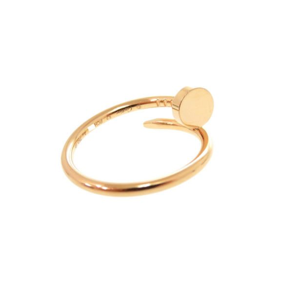 CARTIER Authentic 18k Gold Ring #52 main image 3